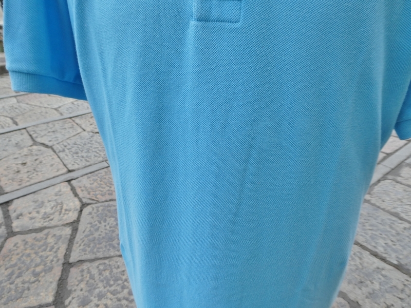 Polo Lacoste Vintage azzurra taglia 4 M
