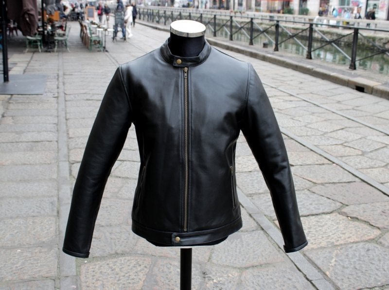 Guendj calf leather jacket size M 