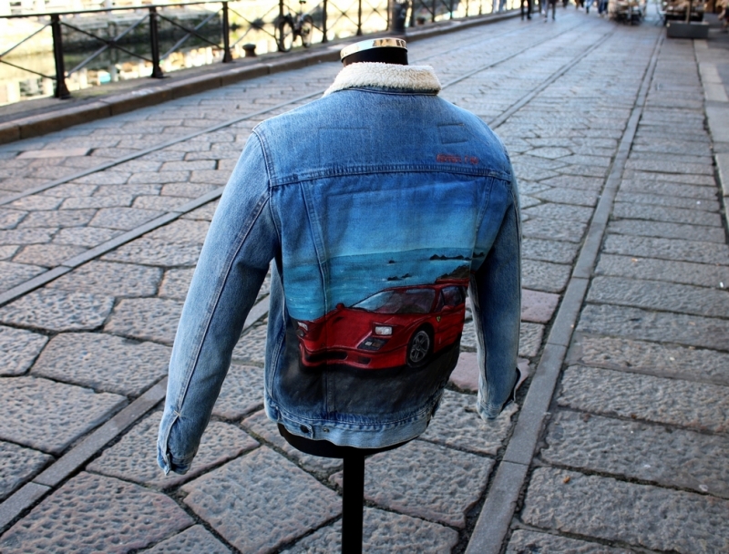 Ferrari f40 levis jacket