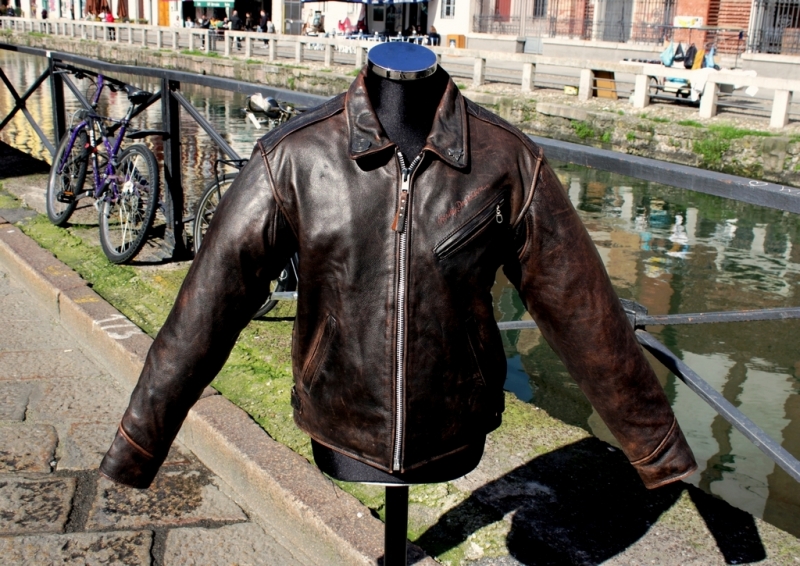 Biker harley davidson jacket size L