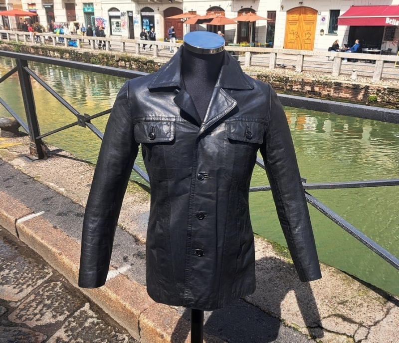 Vintage leather jacket size S