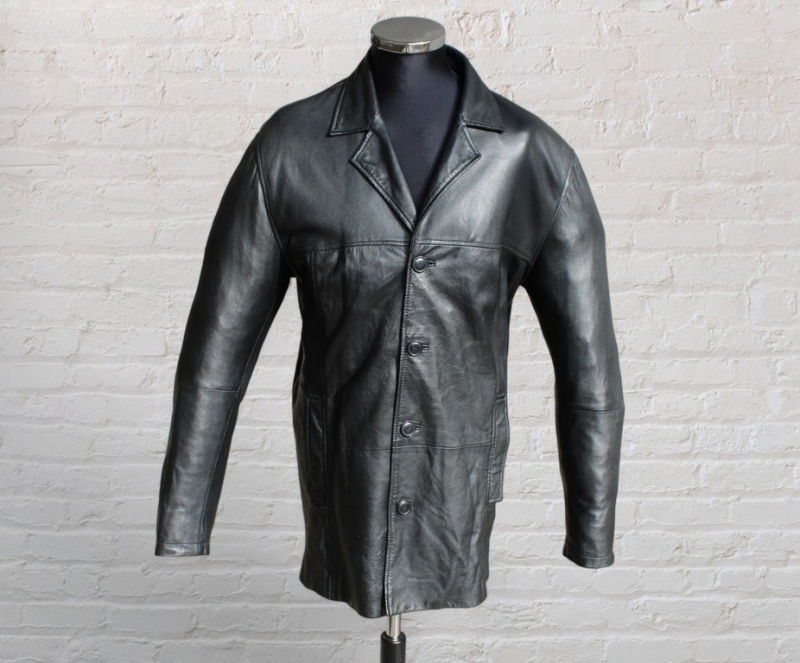 Vintage leather jacket blazer size XXL gipsy