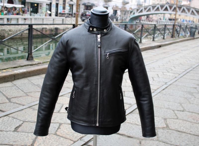 Giubbotto Pelle Moto Biker Schott Vintage Original