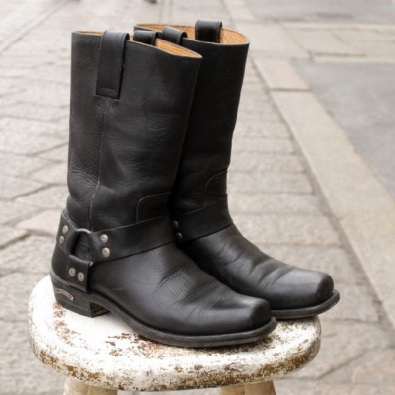 Stivali Pelle Biker Sendra modello Frye n42
