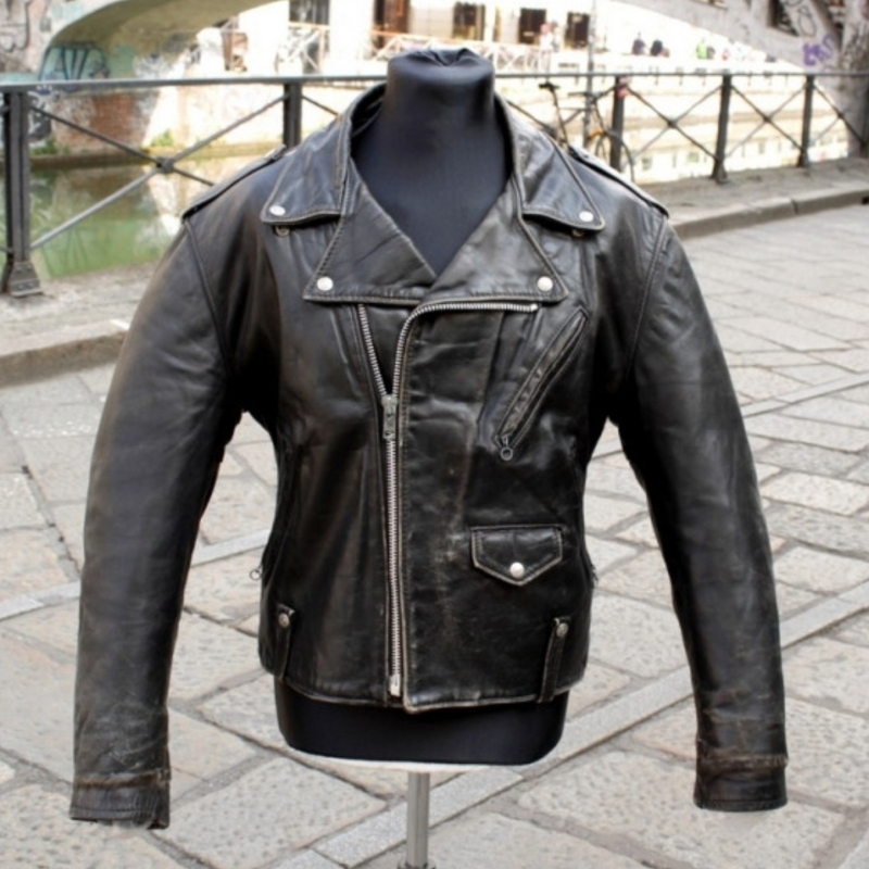 Schott Perfecto leather jacket size 44 