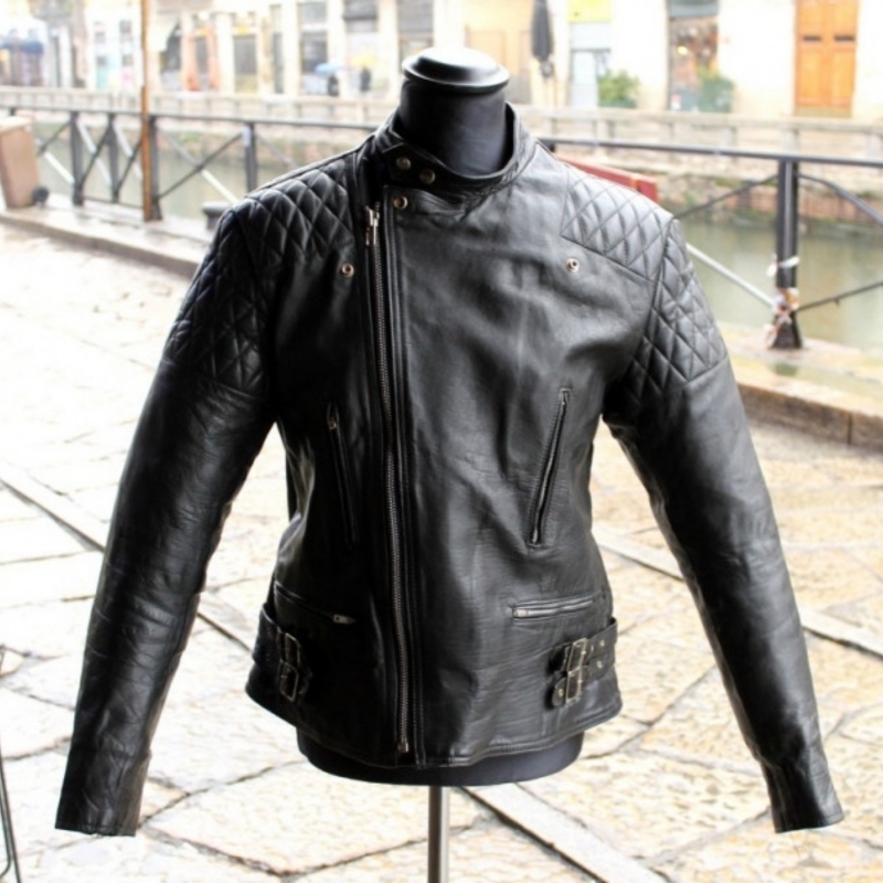Vintage biker moto caferacer size L 
