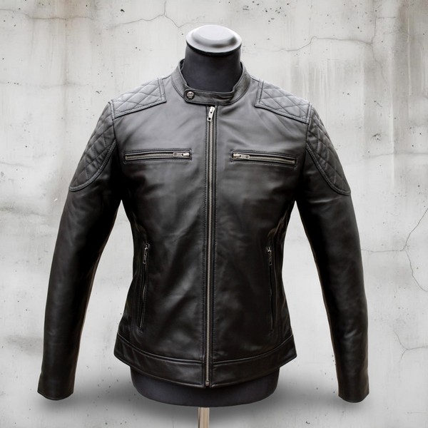 Giubbotto Pelle stile biker Belstaff Guendj Nuovo