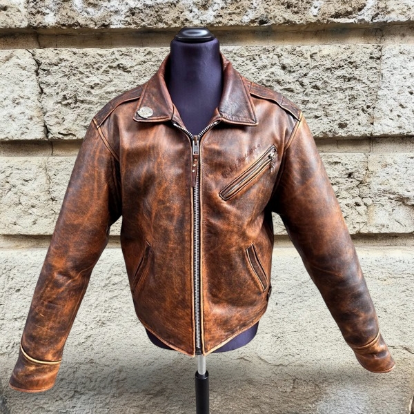 Giacca HarleyDavidson Vintage Pelle Invecchiata