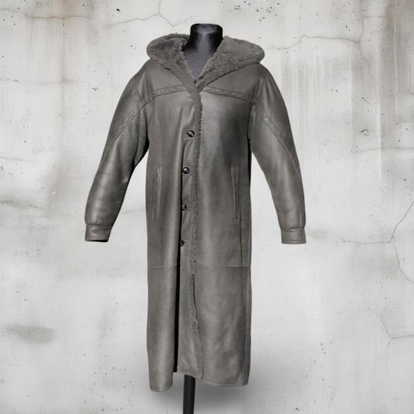 Cappotto montone shearling montgomery donna vintag