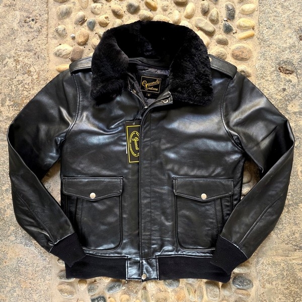 Giubbotto Bomber Pelle Modello Aviator Schott Guen