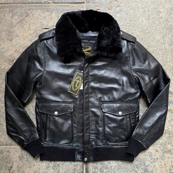 Giubbotto Bomber Pelle Modello Aviator Schott Guen